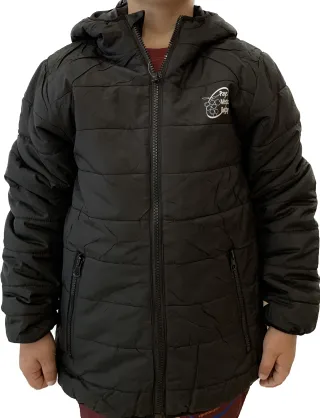 Veste à capuche gris clair